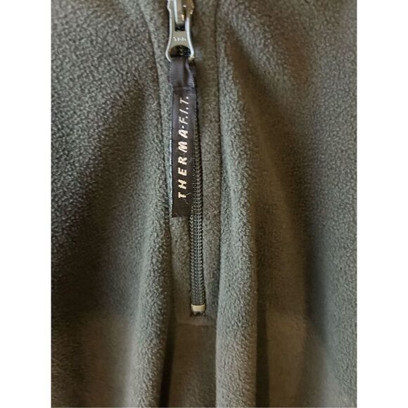 Nike golf thermal green fleece zipper jacket mens large - Picture 3 of 7